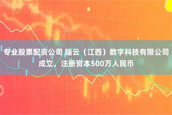 专业股票配资公司 锱云（江西）数字科技有限公司成立，注册资本500万人民币
